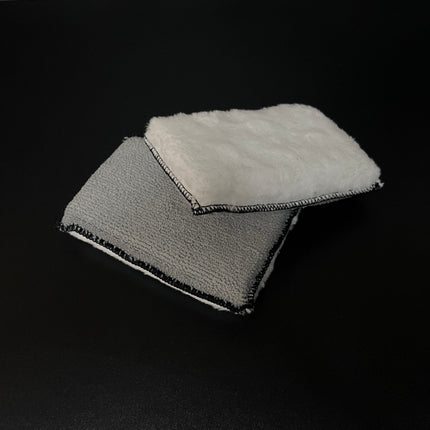 Éponge Microfibre Double Face – Finition Pro, Nettoyage Précis