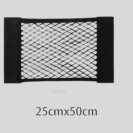 Filet de Rangement Élastique pour Coffre de Voiture – Double Maille