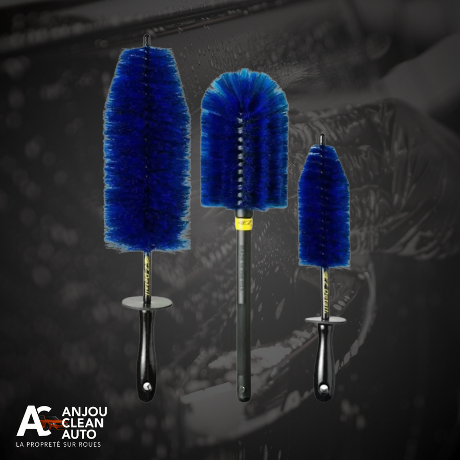 Pack de Brosse Jantes & Pneus