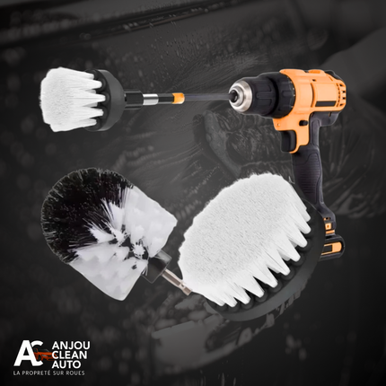 Brosses de Nettoyage pour Perceuse